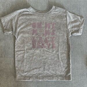 Bella Canvas Gray Kids Tee with Fun Print